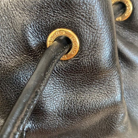 Authentic Vintage Gucci Mini Bamboo Backpack - Picture 6 of 6